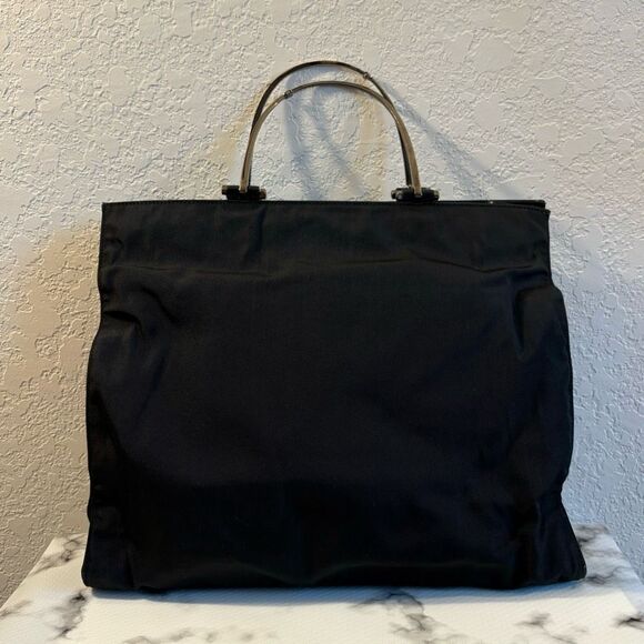 Gucci Canvas Handbag/Tote Black - Picture 1 of 13